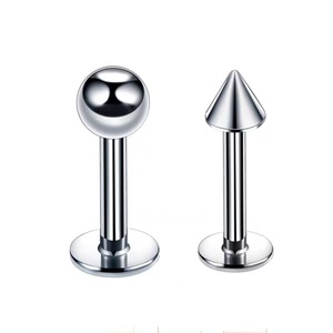 เครื่องประดับเจาะรูแบบพื้นฐานสำหรับเจาะริมฝีปากเล็บแหวนลิ้นเล็บ - Product Image 1