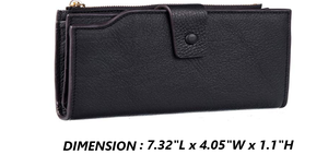 Hot Sale Women’s <b>RFID</b> Blocking Large Capacity Travel Purse <b>Wallet</b> with Secure Anti-Theft Protection Available At Good Price - Product Image 2