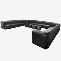 Ensemble de canapés de luxe haut de gamme sur mesure pour salon de détente, magnifique et durable, mobilier de canapé pour boîte de nuit