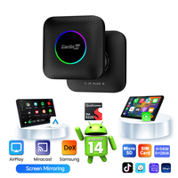 Module CarPlay sans fil Tbox Carlinkit Sm6225 8 Go 128 Go Android 14 pour mise à niveau matérielle, Boîtier AI intelligent pour automobile