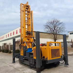 800m wd800 Crawler nước giếng khoan giàn khoan thủy lực khí nén Giàn Khoan với 380V điện Crawler di động lõi thành phần động cơ - Product Image 4