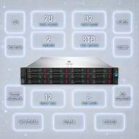 Server Bekas DL380 Gen11 Refurbished DL180 DL340e DL560 2U SSD HDD SAS DNS SATA Cloud Compute Hot Swap