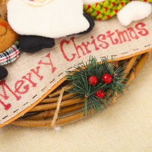 Adornos Colgantes de Navidad con Forma de Casa, Santa Claus, Muñeco de Nieve y Árbol de Navidad, Decoración Única para el Hogar y las Fiestas - Product Image 4