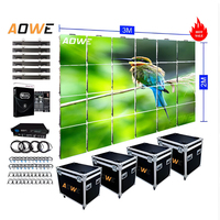 Système complet 4mX3m P4P6P8P10 Panneaux d'affichage publicitaires extérieurs Affichage LED couleur pleine Panneau d'affichage LED double face