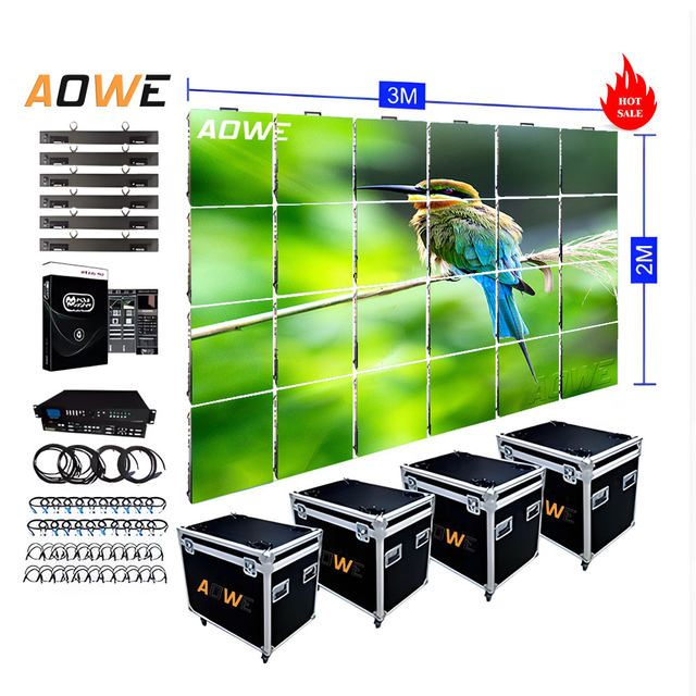 4mX3m Complete System P4P6P8P10 Outdoor Advertising Billboards Full Color Led Display Panel  Double-sided LED Display Screen