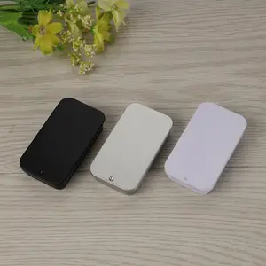 60x34x12mm Sliding Tin Box For 10-12g Solid Perfume Lip Balm Packing Box