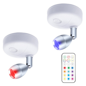 Faretto RGB con luce di accento Wireless <span class=keywords><strong>a</strong></span> 13 colori <span class=keywords><strong>a</strong></span> Led <span class=keywords><strong>a</strong></span> distanza regolabile per comodino da salotto - Product Image 5