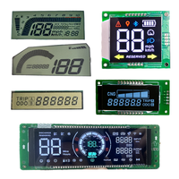 Compteur de vitesse et d'odomètre pour moto et voiture à écran LCD 6 chiffres, personnalisable OEM/ODM