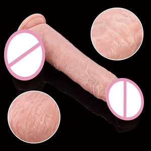 Ultieme Realisme Siliconen <span class=keywords><strong>Dildo</strong></span> Met Beweegbare Voorhuid Groot En Levensecht Ontwerp Voor Vrouwelijke Plezier - Product Image 3
