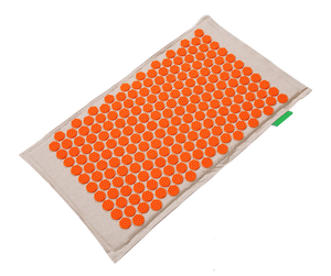 Cama de acupuntura La fibra de <span class=keywords><strong>coco</strong></span> estimula la circulación sanguínea y libera la tensión Lino y algodón Estera de yoga - Product Image 4