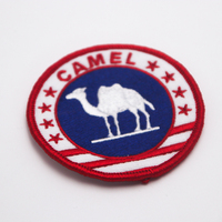 Écusson de broderie personnalisé bon marché en gros Écusson en chenille Écusson de broderie tissé pour vêtements avec presse à chaud pour vêtements pour chapeaux
