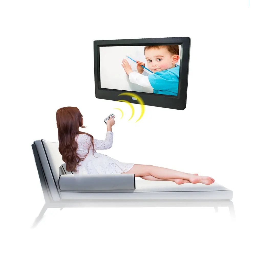 1080P video loop 7 inch digital photo frame video advertising display for product advertising