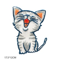 Patch brodé personnalisé avec des paillettes, patchs en tissu 3D pour vêtements, matériau en polyester, décorations à coudre