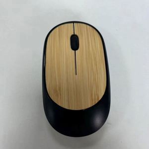 Bamboo Business Card Holder Keychain Refined Wood Grain Design Corporate Event Souvenir for Holiday Mouse <b>Gift</b> <b>Box</b> Promotion - Product Image 3
