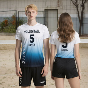 Personal isiertes Volleyball-Trikot-Set für Herren 2025 Feuchtigkeit transportierende Volleyball-Kleidung mit individuellem Logo und Nummern druck - Product Image 6