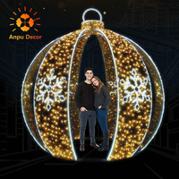 LED Weihnachten Clear Ball Set Weihnachts baum Glas Leuchten Hängende dekorative Kunststoff Ornament für Weihnachten Party Dekorationen