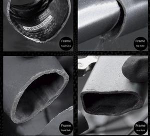 <span class=keywords><strong>Bicicleta</strong></span> de <span class=keywords><strong>Carretera</strong></span> de 24 Velocidades con Cuadro de Fibra de <span class=keywords><strong>Carbono</strong></span> T800, Llantas de Aluminio, Frenos de Disco Hidráulicos, Aerodinámica, 700C, Ligera, para Contrarreloj - Product Image 6