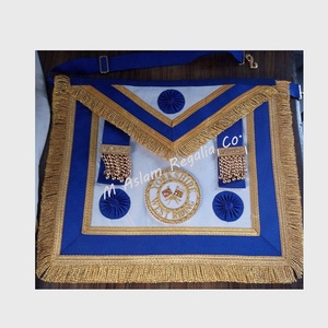 Insignia bordada a mano con niveles de Metal dorado, delantal para vestido, manualidades, Reino Unido - Product Image 6