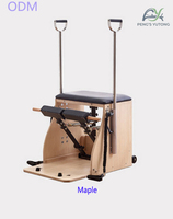 Silla Wunda de Pilates de Madera de Arce de Alto Rendimiento para Revitalización Metabólica, Escultura Corporal Intensiva y Tonificación Corporal