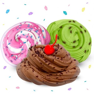 Kids Educational Ice Cream Slime <b>Clay</b> Making <b>Kit</b> Charms Glitter Accessories Toy 12 Colors Crystal Clear DIY Slime <b>Kit</b> - Product Image 4