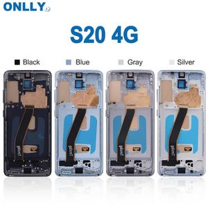 หน้าจอสัมผัส Super AMOLED TFT OLED ขนาด 6.2 นิ้ว ของแท้ พร้อมกรอบและชุดดิจิไทเซอร์ ใช้ได้กับ Samsung Galaxy S20 4G/5G LCD - Product Image 4