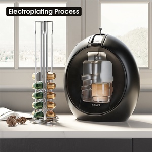 Soporte Giratorio de Metal <span class=keywords><strong>para</strong></span> Cápsulas de Café, Torre Exhibidora de Cápsulas, Capacidad <span class=keywords><strong>para</strong></span> 40 Unidades, <span class=keywords><strong>para</strong></span> Cocina, <span class=keywords><strong>Nespresso</strong></span> Original - Product Image 2