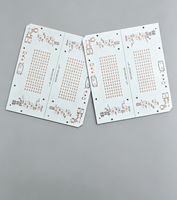 Circuit imprimé en aluminium résistant aux hautes tensions, sur mesure, épaisseur 1,2 mm, cuivre 35 µm, pour éclairage LED haute puissance