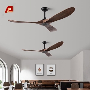 Ventiladores <span class=keywords><strong>de</strong></span> <span class=keywords><strong>Techo</strong></span> <span class=keywords><strong>de</strong></span> Madera Sólida <span class=keywords><strong>de</strong></span> 42/52/60/70/88 Pulgadas con Control Remoto, Brisa Natural, Bajo Ruido, Motor DC, Eficiencia Energética - Product Image 2