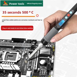 Soldador eléctrico inteligente Power Lion, temperatura ajustable para reparación doméstica y <span class=keywords><strong>soldadura</strong></span>, pluma de <span class=keywords><strong>soldadura</strong></span> eléctrica - Product Image 5