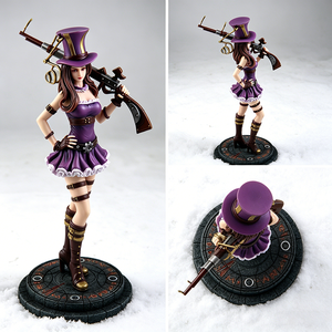 Figura Coleccionable <span class=keywords><strong>de</strong></span> Resina Premium <span class=keywords><strong>de</strong></span> Chica Francotiradora Estilo Steampunk, Modelo <span class=keywords><strong>de</strong></span> Anime Detallado, Estatua Decorativa para Fans - Product Image 5