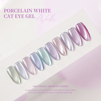 Fournitures pour salons de manucure : Kit professionnel de vernis gel magnétique effet œil de chat 9D, sans HEMA, 15ml