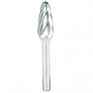 Fraise rotative à bout sphérique Ttake Ab8500, rayon 8 mm, coupe Z3, longueur 65 mm, pour le travail du métal et du bois - Product Image 2