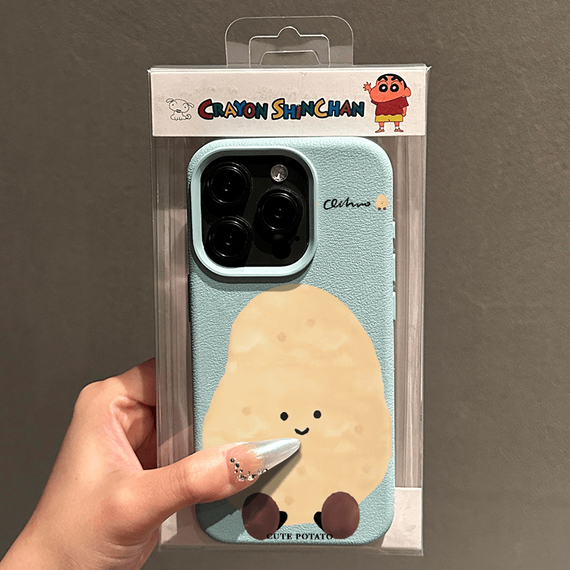 Cute Potato [Sky Blue Lychee Pattern]