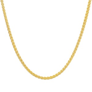 Venta al por mayor de fábrica: Collar de perlas de acero de titanio, cadena de serpiente, cadena de flores de cáñamo, accesorios de adorno. - Product Image 2