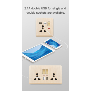 مقابس كهربائية V12 PC مقابس كهربائية لفندق المنزل ومفاتيح طاقة فوتينا 13A ، مقابس كهربائية