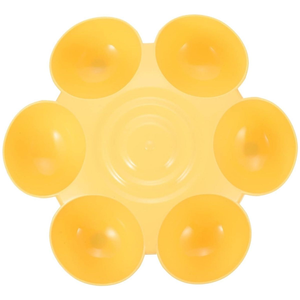 Comedero Lento para Mascotas 6 en 1 con Forma <span class=keywords><strong>de</strong></span> Flor, Tazón <span class=keywords><strong>de</strong></span> Agua <span class=keywords><strong>de</strong></span> Plástico para una <span class=keywords><strong>Dieta</strong></span> Saludable, Accesorios para Viajes <span class=keywords><strong>de</strong></span> Gatos - Product Image 3