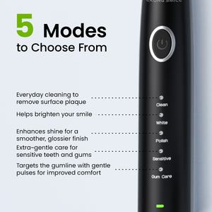 Meilleurs prix <span class=keywords><strong>Brosse</strong></span> <span class=keywords><strong>à</strong></span> dents électrique <span class=keywords><strong>vibrante</strong></span> LED pour le soin buccal et le massage des gencives - Product Image 6