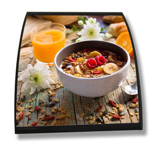 Caja de Luz LED para Publicidad de <span class=keywords><strong>KFC</strong></span>, Montada en Pared, con Lista de <span class=keywords><strong>Precios</strong></span> de Té con Leche y Hamburguesas, Menú Curvo Luminoso - Product Image 6