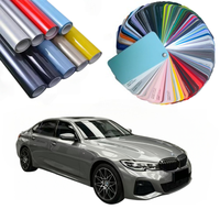 Vinilo para Automóviles de Metal Líquido Plateado de 1.52*17m, Directo de Fábrica, Película de PVC para Envolver Automóviles, Protección Contra Rayones y Manchas, en Rollo, para Ventanas y Carrocería