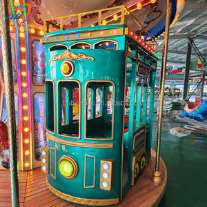 Carrusel Giratorio <span class=keywords><strong>de</strong></span> Alta Calidad para Parques <span class=keywords><strong>de</strong></span> Diversiones, 16 Asientos, <span class=keywords><strong>de</strong></span> Lujo, para Niños - Product Image 3