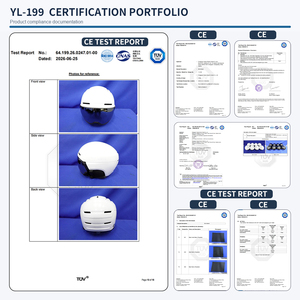 Nuovi Arrivi: Casco da Sci con Occhiali, Certificato CE EN1077, Protezione EPS per Sport Invernali e Sci Alpino - Product Image 5