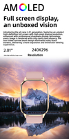 Reloj Inteligente Más Vendido para Hombre y Mujer, Reloj Inteligente Deportivo a Prueba de Agua con Monitor de Presión Arterial, Reloj Inteligente con Rastreador de Actividad Física para Android e IOS