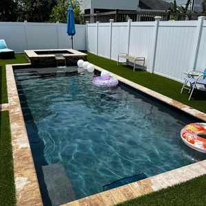 Piscine de nage et spa aquatique personnalisée en <span class=keywords><strong>fibre</strong></span> de verre pour l'extérieur et l'intérieur, 10m, pour la maison, fabriquée en Chine - Product Image 4