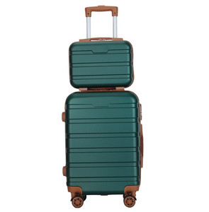 <span class=keywords><strong>Valise</strong></span> à Roulettes Blanche Moderne pour Adolescents, Bagages de Voyage, 20 Pouces, Poids Léger, 2 Pièces, 14 Pouces, Taille Cabine, <span class=keywords><strong>Valise</strong></span> de Vol - Product Image 6