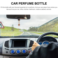 Pendentif diffuseur vide pour parfum, accessoire décoratif pour voiture, pour aromathérapie, huile essentielle, 1 pièce