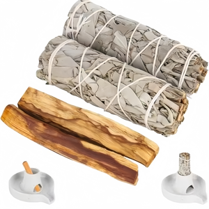 Bâtons de <span class=keywords><strong>sauge</strong></span> <span class=keywords><strong>blanche</strong></span> biologique de Californie de qualité supérieure pour la purification des finances, de la maison, la méditation et le yoga - Product Image 2