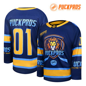 خدمة تصنيع حسب الطلب لقميص هوكي سريع الجفاف وصديق للبيئة بتقنية النقل الحراري، مصنوع من البوليستر المحبوك 100% - Product Image 2