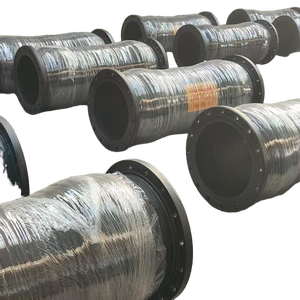 Tuyau flexible <span class=keywords><strong>de</strong></span> dragage et <span class=keywords><strong>de</strong></span> refoulement en caoutchouc pour sable, boue, pétrole, eau, exploitation minière, forage, produits chimiques, acides et bases - Product Image 5