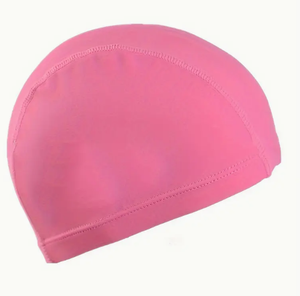 Gorro <span class=keywords><strong>de</strong></span> natación <span class=keywords><strong>de</strong></span> tela transpirable cómodo para adultos <span class=keywords><strong>de</strong></span> un paquete, elástico impermeable con logotipo personalizado, gorro <span class=keywords><strong>de</strong></span> natación - Product Image 3