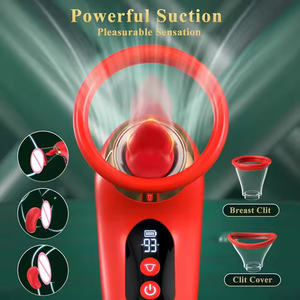 Nipeller Anal Clit enayi vibratör seksi kız göğüsler emme ve güçlü dil yalamak kadın dil yalama vibratör - Product Image 5